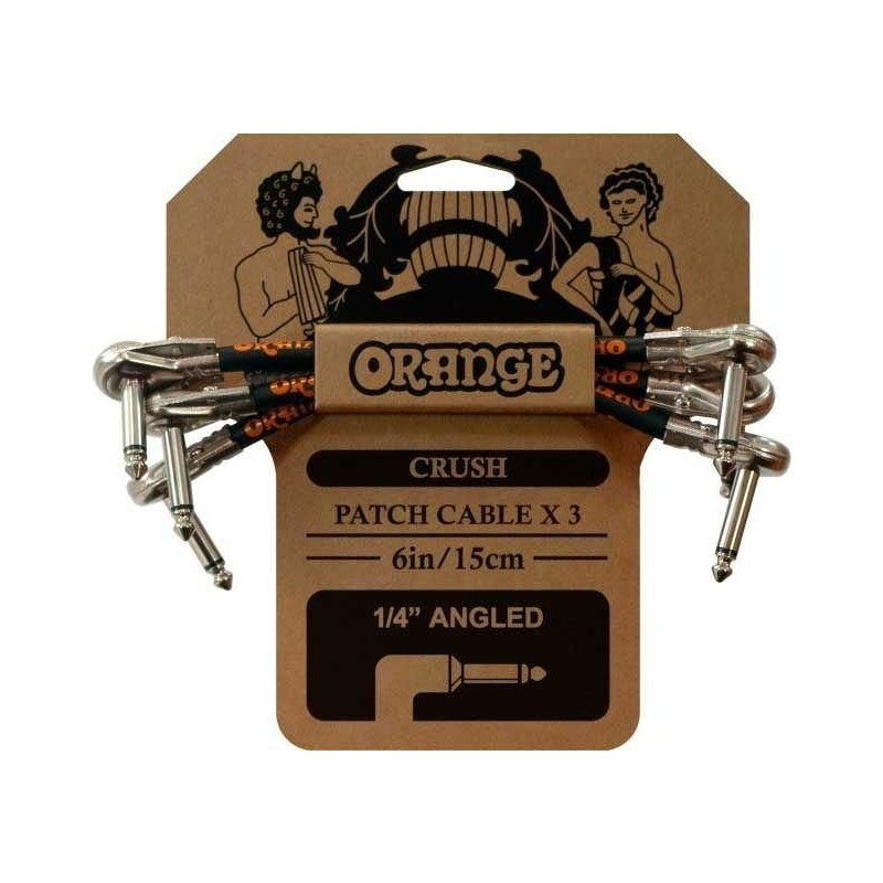 Orange 3 Pack Crush Patch