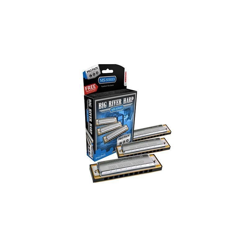 Hohner Big River Harp ProPack
