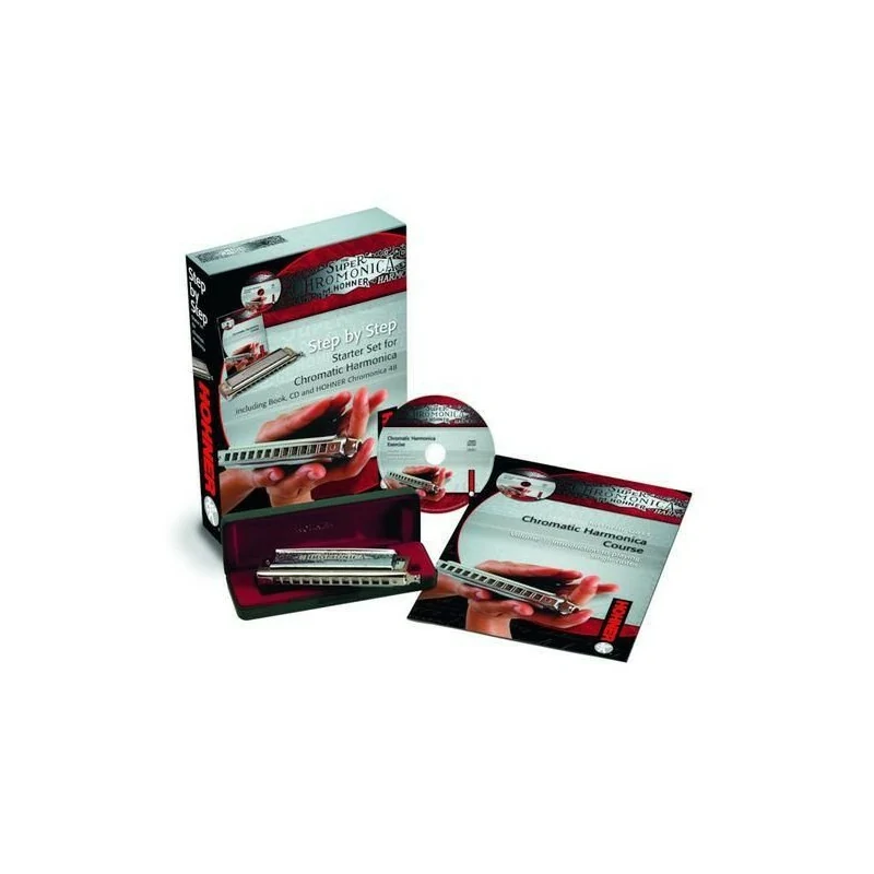 Hohner Step By Step Chromonica Starter Package (English)