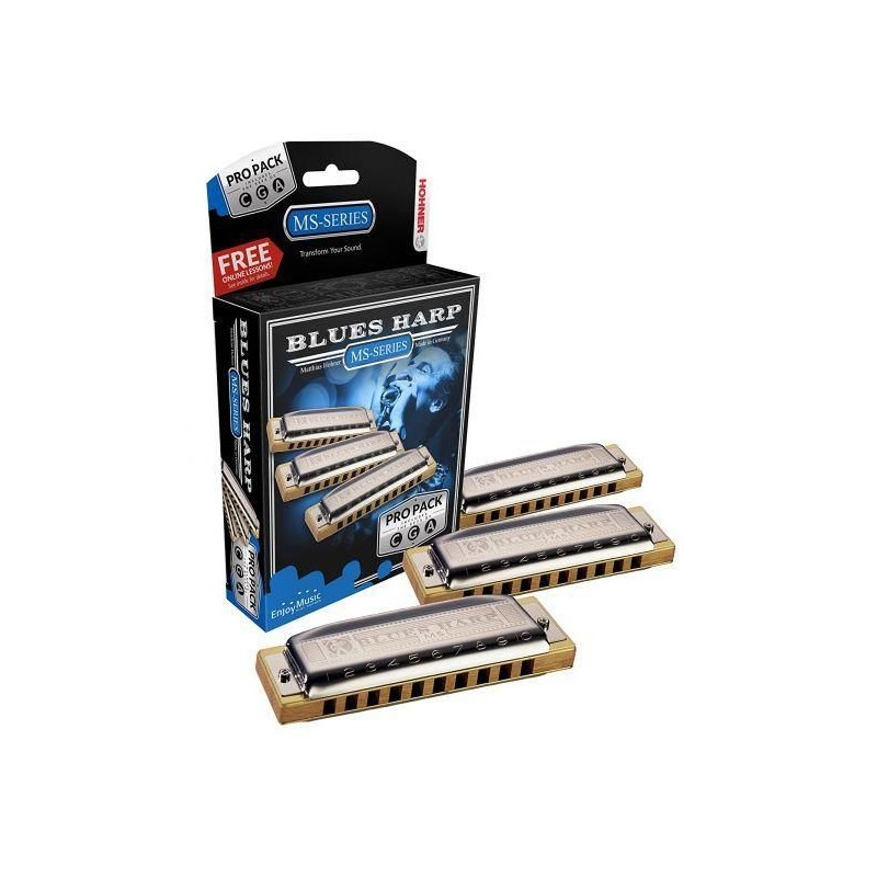 Hohner Blues Harp ProPack