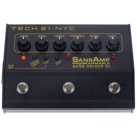 TECH 21 SansAmp Programmable Bass Driver DI
