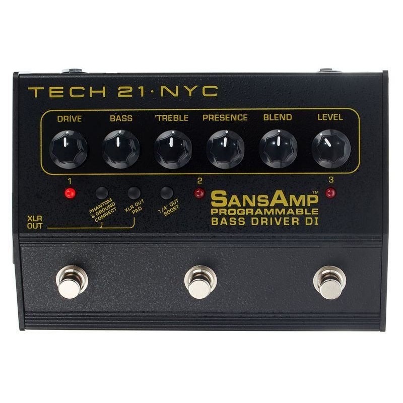 TECH 21 SansAmp Programmable Bass Driver DI