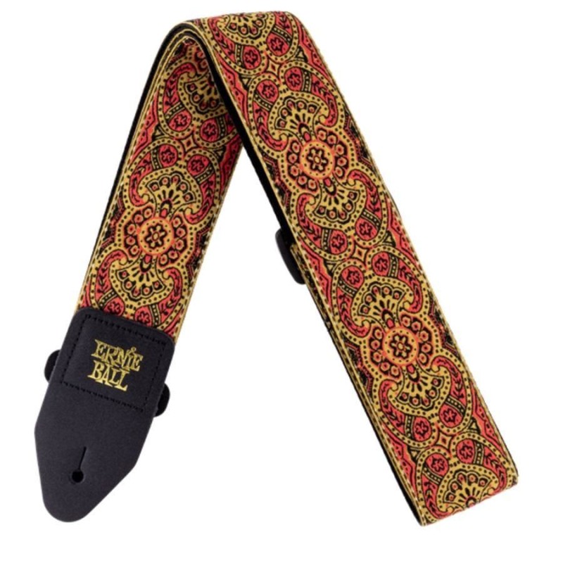 Ernie Ball 4162 Crimson Paisley Jacquard Strap