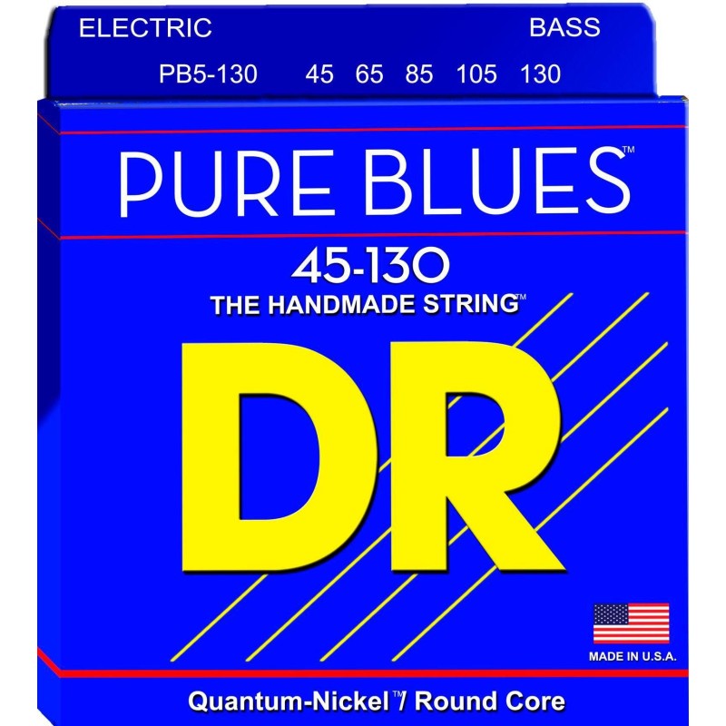 DR Strings PB5-130 Pure Blues