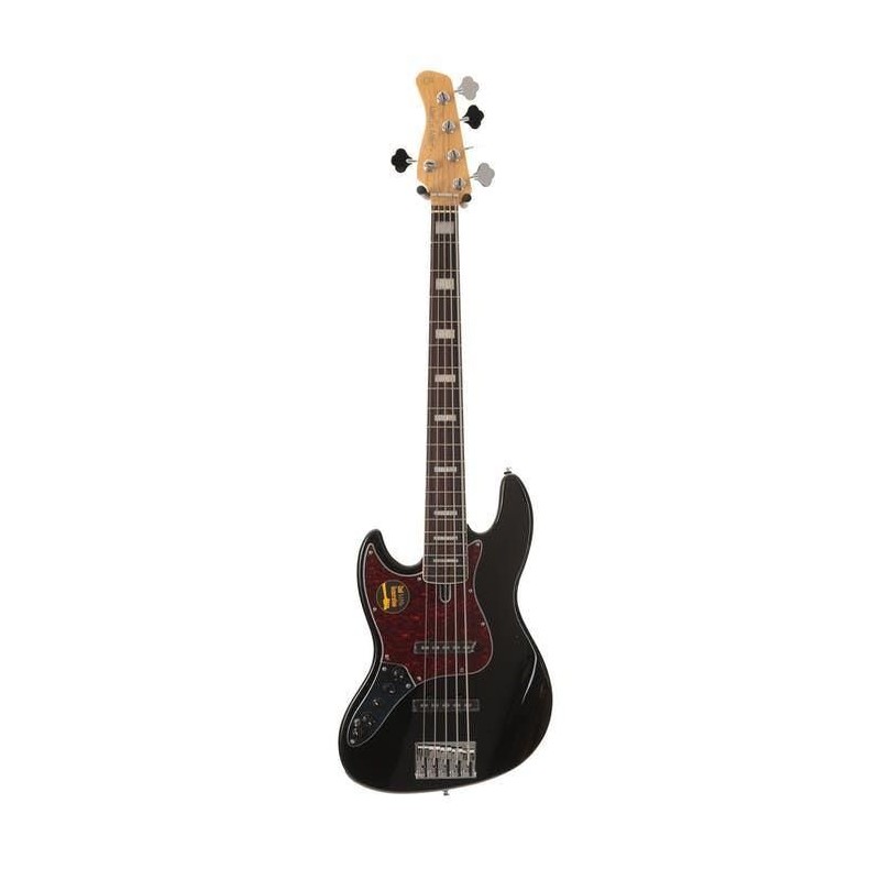 Marcus Miller V7 Alder 5 BLK Black Left Handed 2nd Gen