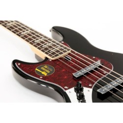 Marcus Miller V7 Alder 5 BLK Black Left Handed 2nd Gen