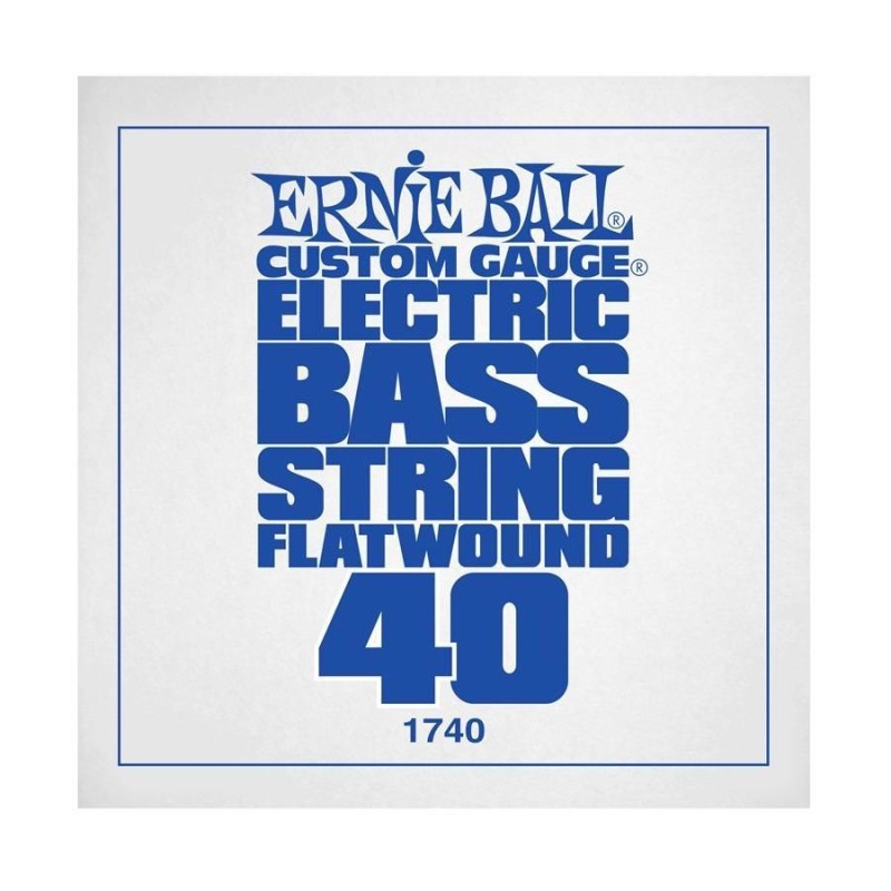 Ernie Ball 1740 40 Steel Flatwound Bass