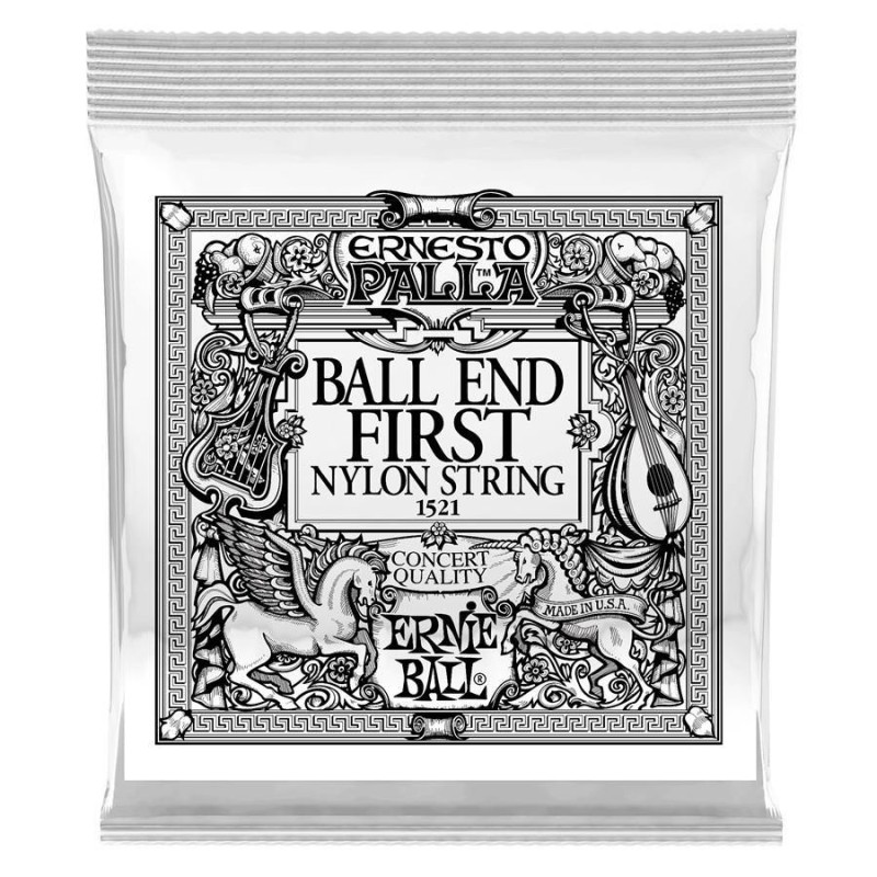 Ernie Ball 1521 Black Nylon 1 Ball End