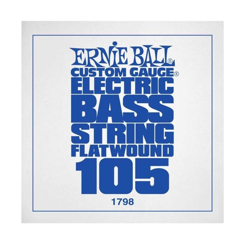 Ernie Ball 1798 105 Steel Flatwound Bass