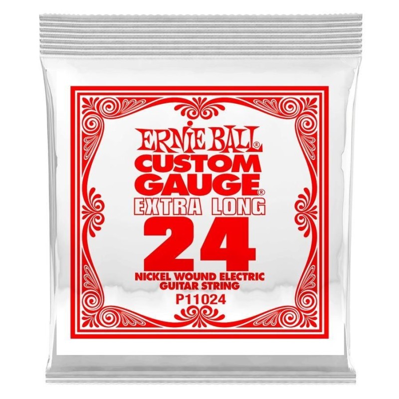 Ernie Ball 11024 024 Nickel Wound Extra Long