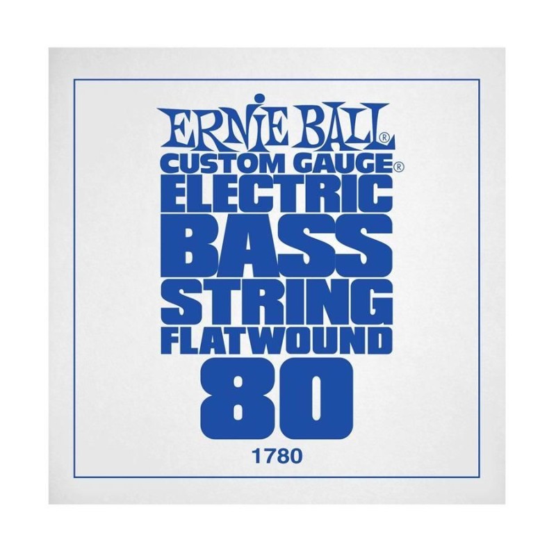 Ernie Ball 1780 80 Steel Flatwound Bass