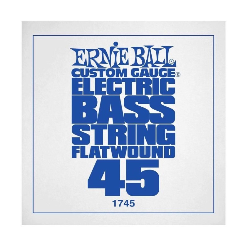 Ernie Ball 1745 45 Steel Flatwound Bass