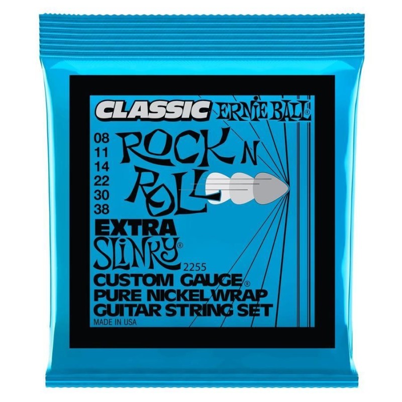 Ernie Ball 2255 8-38 Extra Slinky CLASSIC