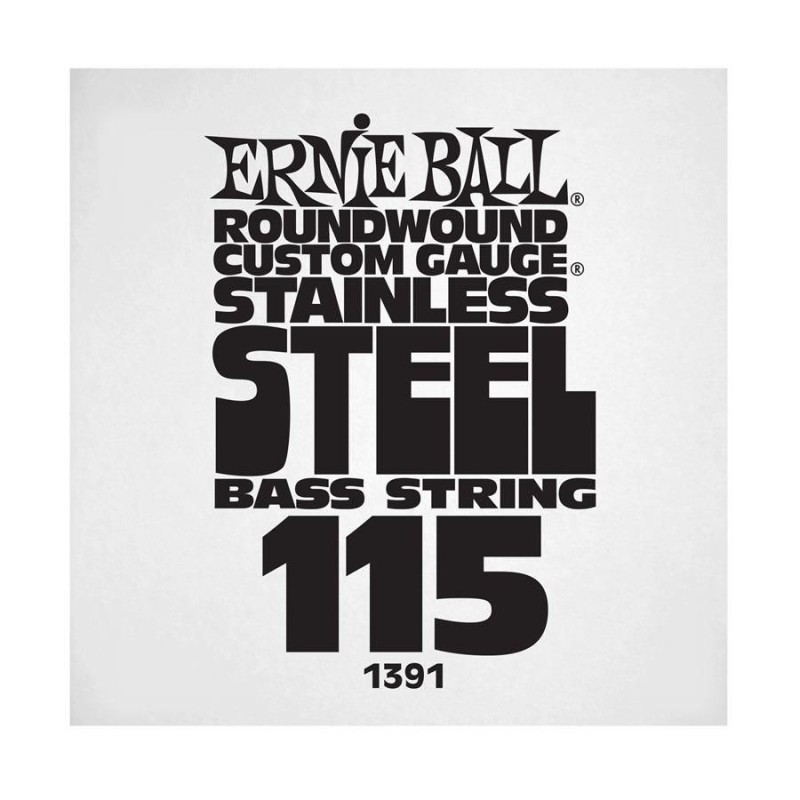 Ernie Ball 1391 115 Stainless Steel