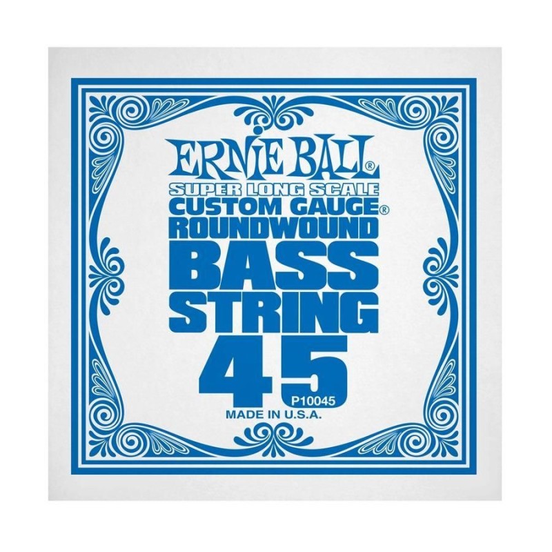 Ernie Ball 0045 45 Nickel Wound Super Long