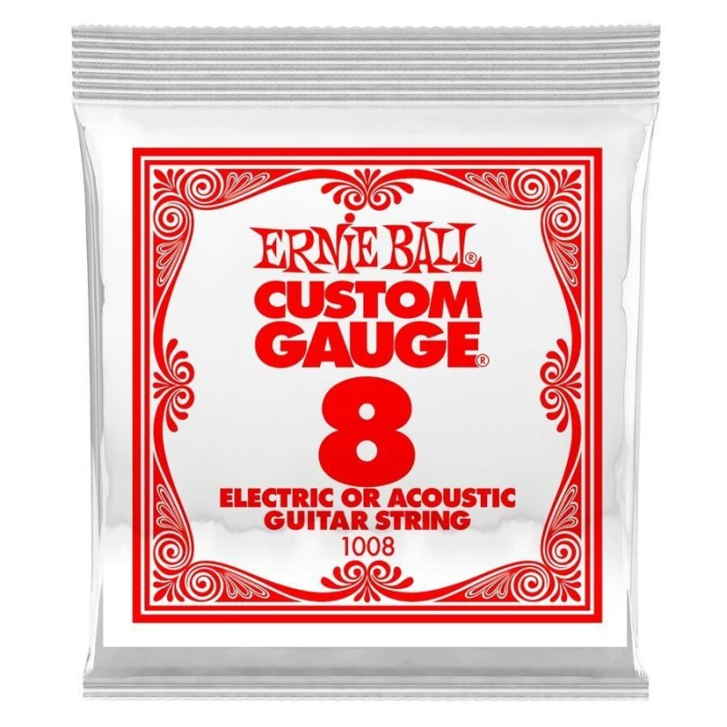 Ernie Ball 1008 008 Plain Steel