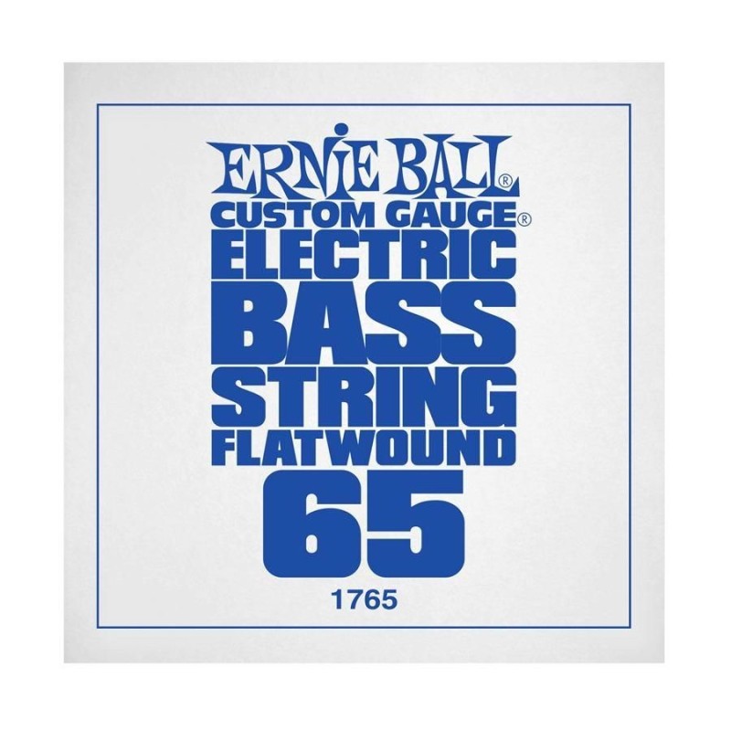 Ernie Ball 1765 65 Steel Flatwound Bass