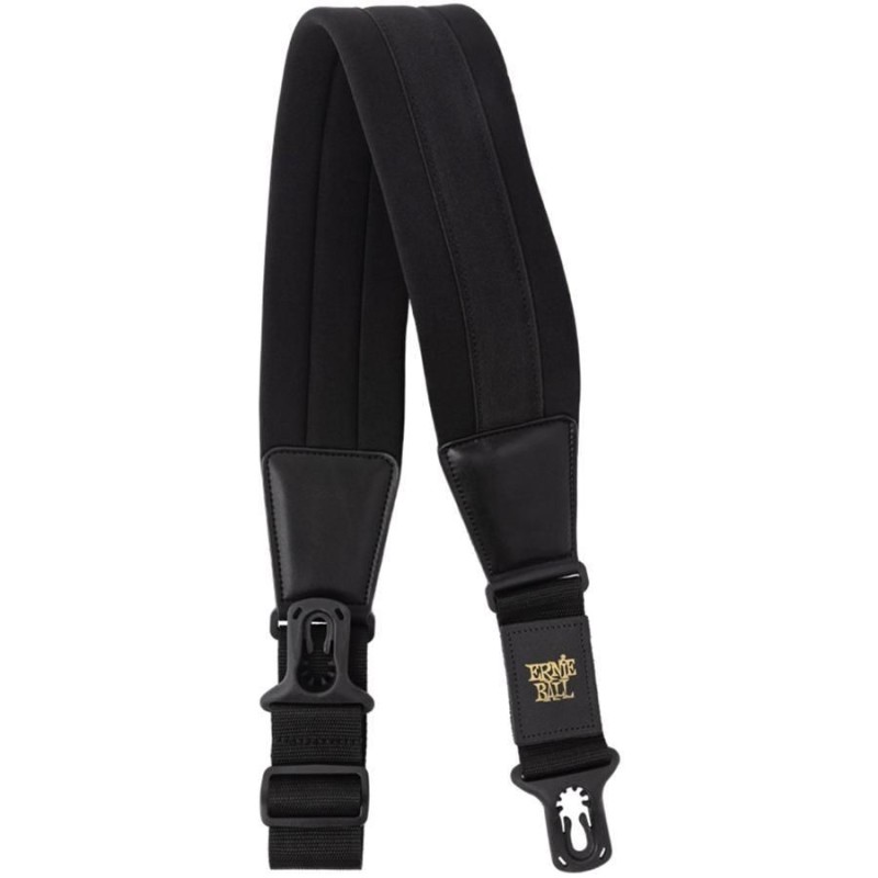 Ernie ball 4146 Wide 3" Neoprene Polylock Comfort Strap Black
