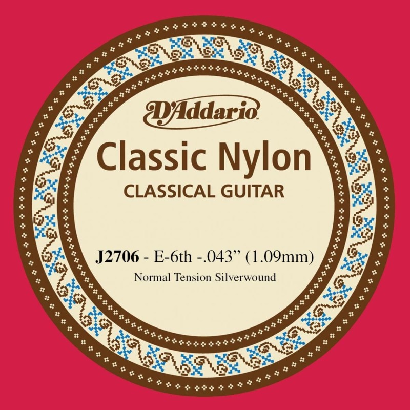 D'Addario J2706 E6 Classic Nylon