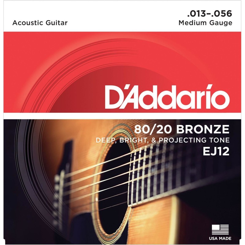 D'Addario EJ12 Medium 13-56
