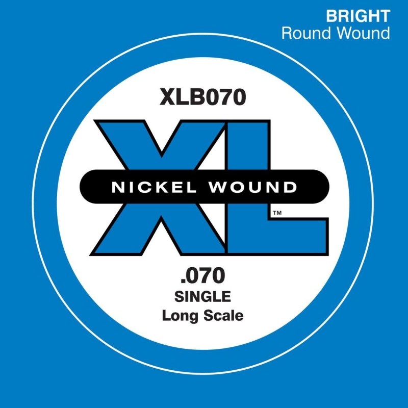 D'Addario XLB070 .070 Nickel Wound