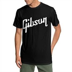 Gibson GA-BLKTSM Logo T-shirt Black Small