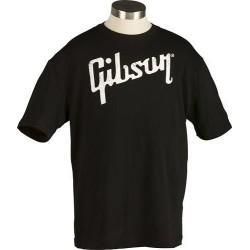 Gibson GA-BLKTSM Logo T-shirt Black Small