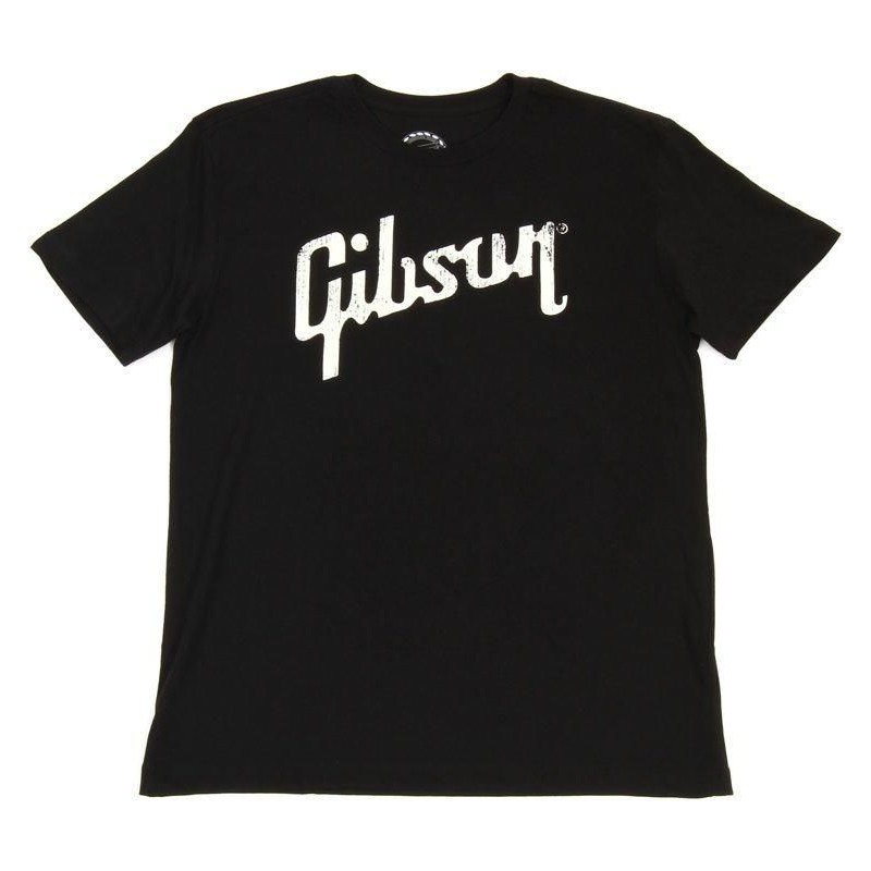 Gibson GA-BLKTSM Logo T-shirt Black Small