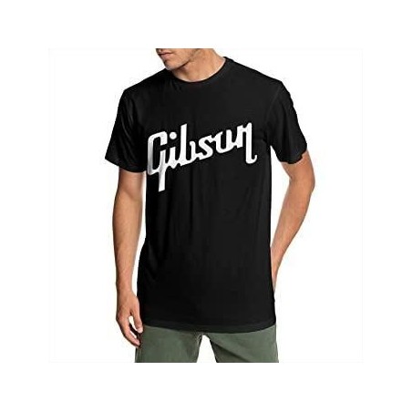 Gibson GA-BLKTXL Gibson Logo T-shirt Black Extra Large