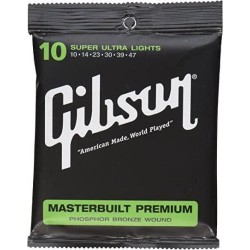 Gibson SAG-MB10 10/47 Masterbuilt Premium Phosphor Bronze