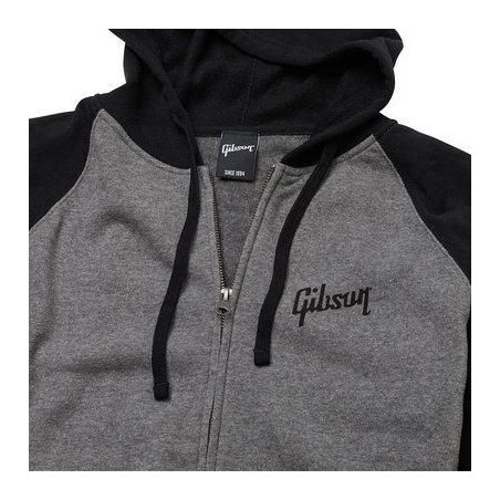 Gibson GA-LC-HDFZLGLSM Full-Zip Hoodie Small