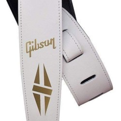 Gibson ASSD-WHT The Split-Diamond Guitar Strap