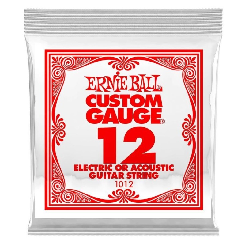 Ernie Ball 1012 012 Plain Steel