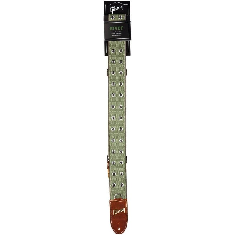 Gibson ASRIV-GRN The Rivet Strap
