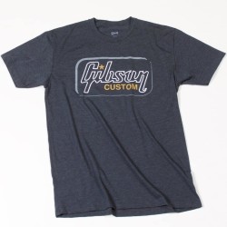 Gibson GA-GCRMMD Custom T-Shirt Heathered Grey Medium
