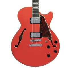 D'Angelico Premier SS Fiesta Red Stopbar
