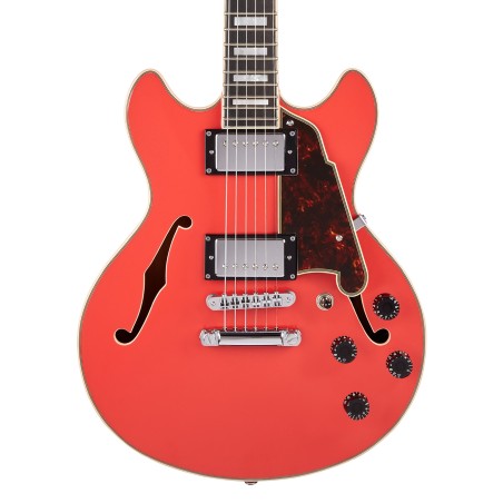 D'Angelico Premier Mini DC Fiesta Red