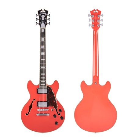 D'Angelico Premier Mini DC Fiesta Red