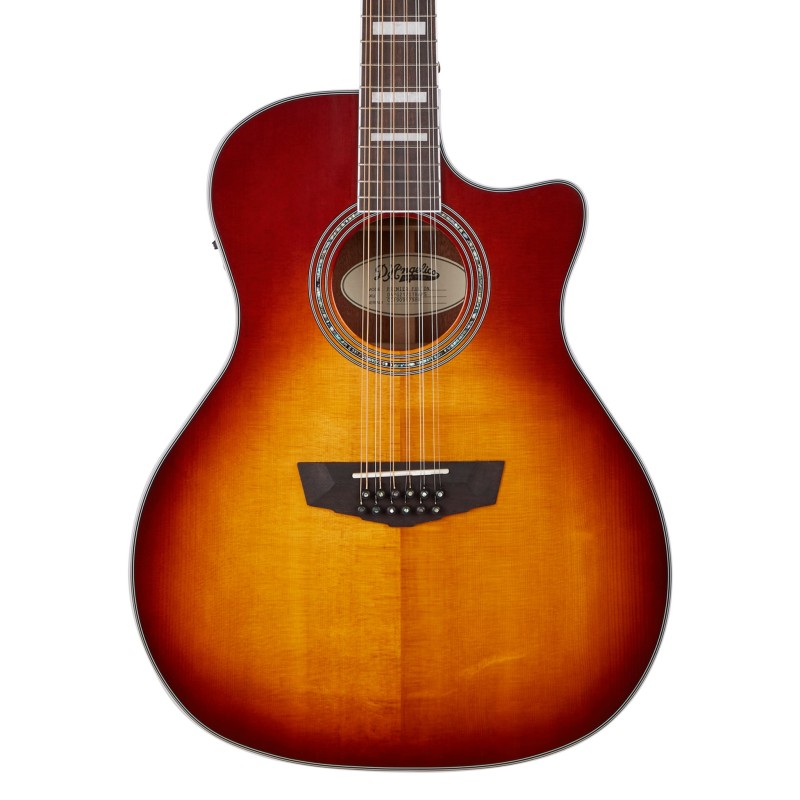 D'Angelico Premier Fulton Iced Tea Burst 12 corde