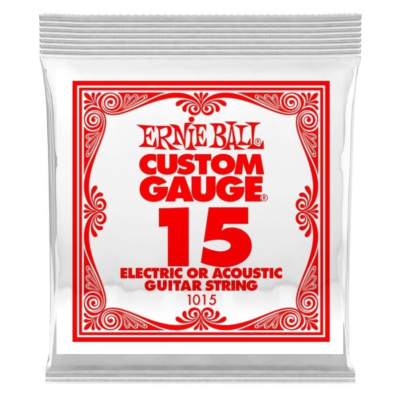 Ernie Ball 1015 015 Plain Steel
