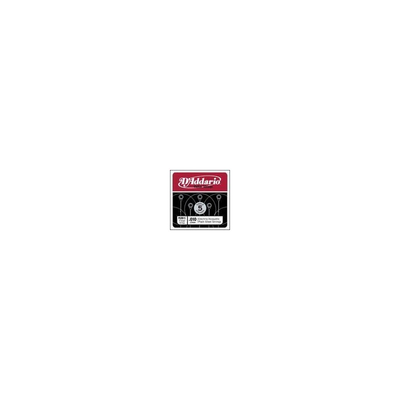 Corda Chitarra Elettrica Singola D'Addario PL0105: Acciaio Nickelato .0105 (1/2)