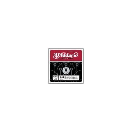 D'Addario PL0105 .0105 Plain Steel