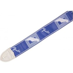 Fender 2" Monogrammed Strap Lake Placid Blue