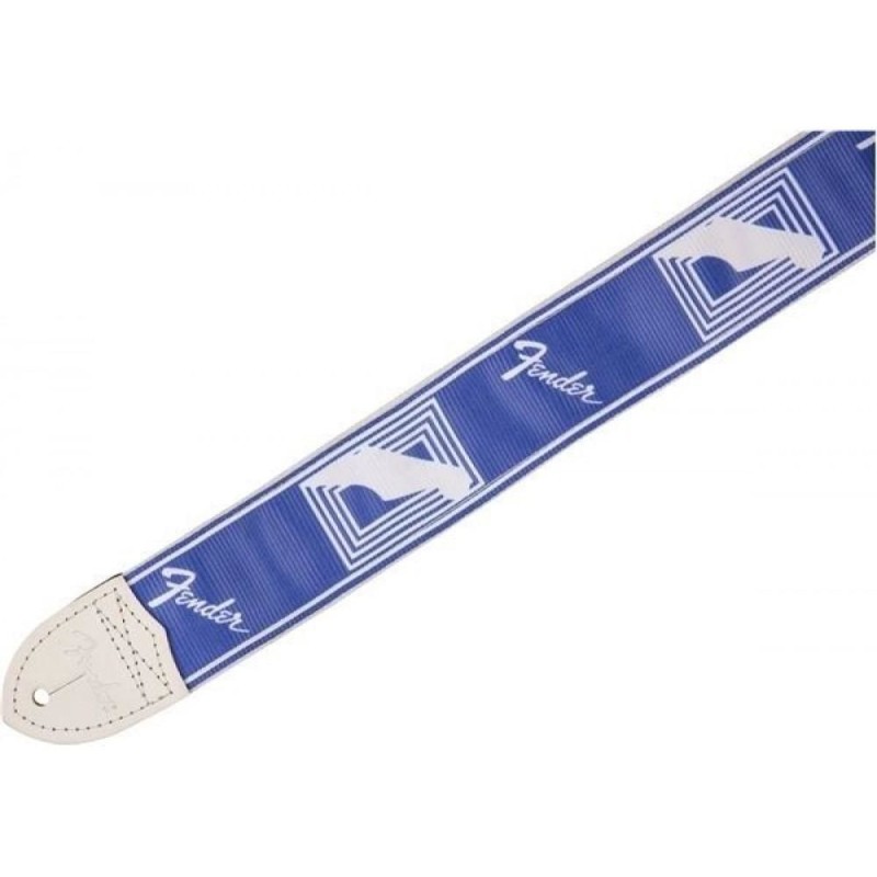 Fender 2" Monogrammed Strap Lake Placid Blue