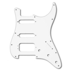 Fender Pickguard Stratocaster H/S/S 11-Hole Mount (3-Screw Mount HB) 3-Ply White