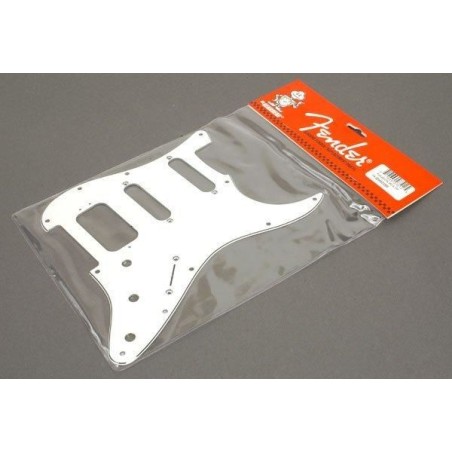 Fender Pickguard Stratocaster H/S/S 11-Hole Mount (3-Screw Mount HB) 3-Ply White