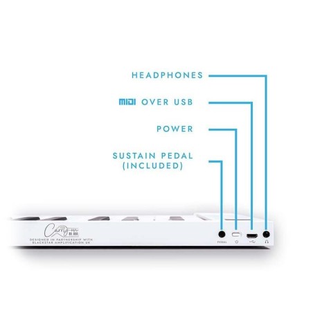 Carry-on Piano 49 White