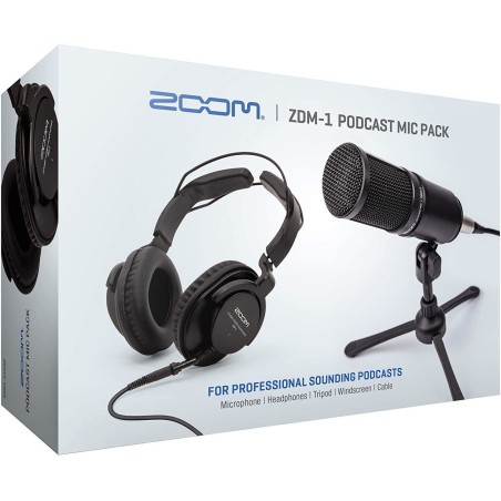 ZOOM ZDM-1 Podcast Mic Pack