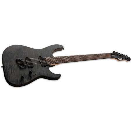 LTD M-1000 MULTI-SCALE See Thru Black Satin