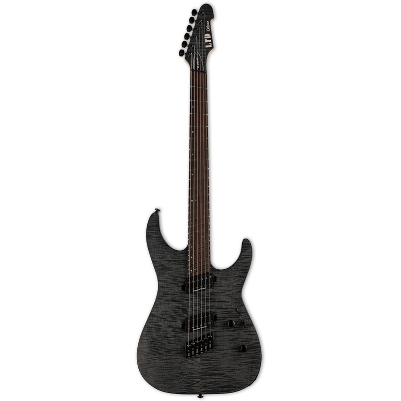 LTD M-1000 MULTI-SCALE See Thru Black Satin